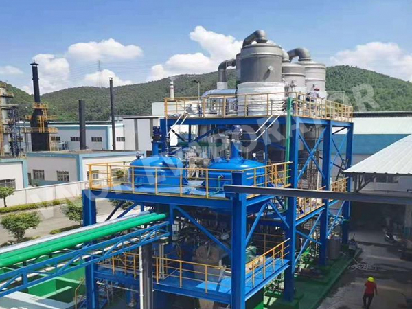 झाओकिंग में एक पर्यावरण संरक्षण कंपनी